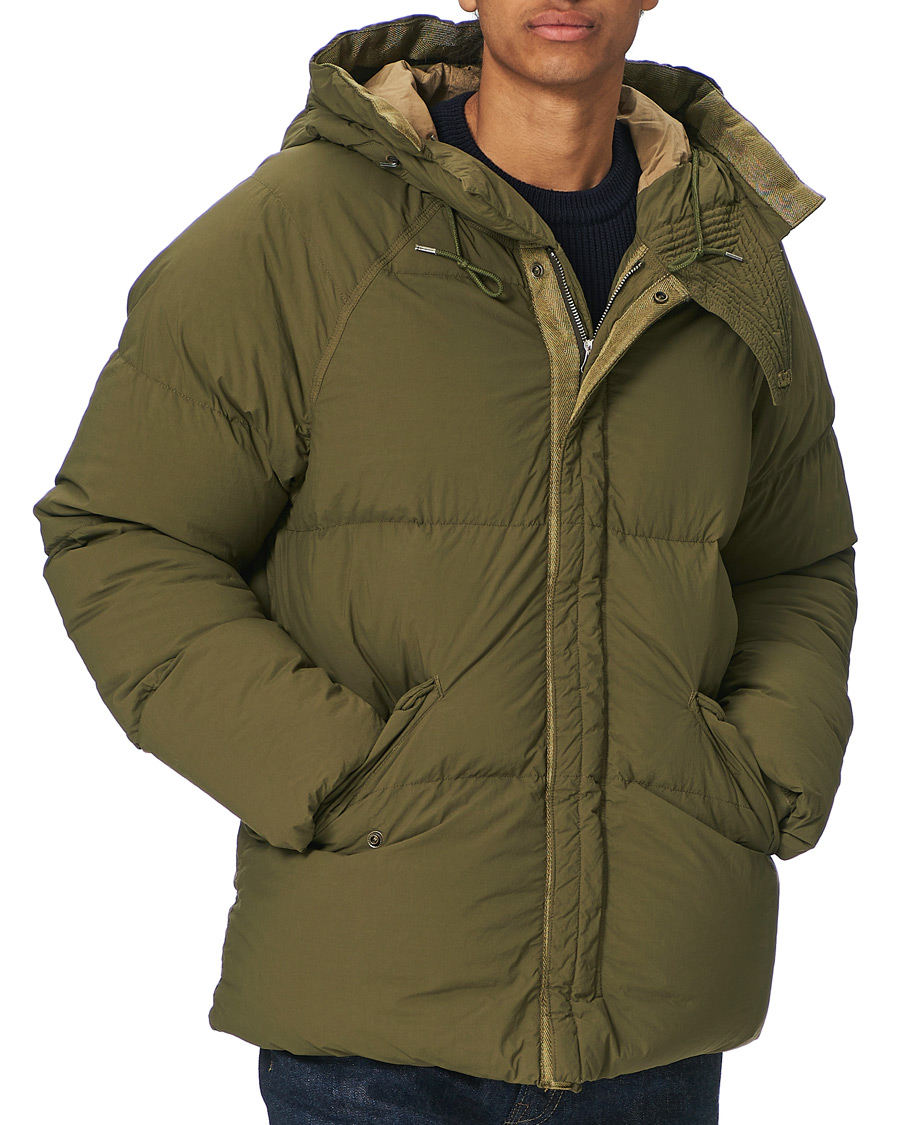 Heren | Jassen | Ten c | Artic Garment Dyed Down Jacket Olive