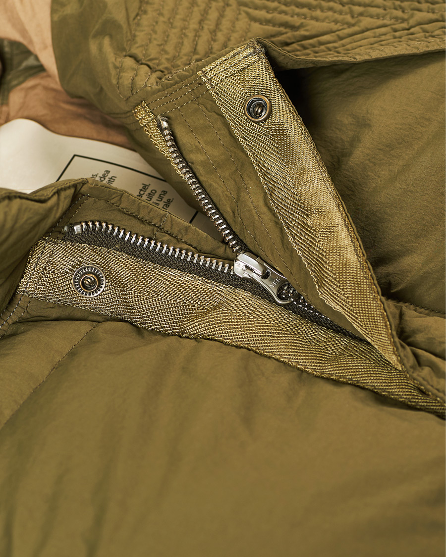 Heren | Jassen | Ten c | Artic Garment Dyed Down Jacket Olive