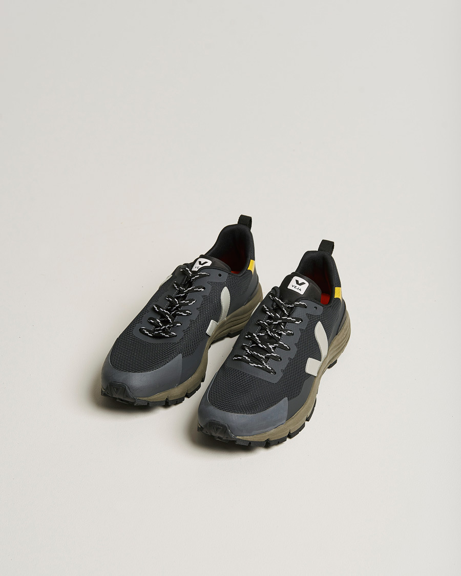 Heren | Afdelingen | Veja | Dekkan Vibram Running Sneaker Black Oxford/Grey Tonic