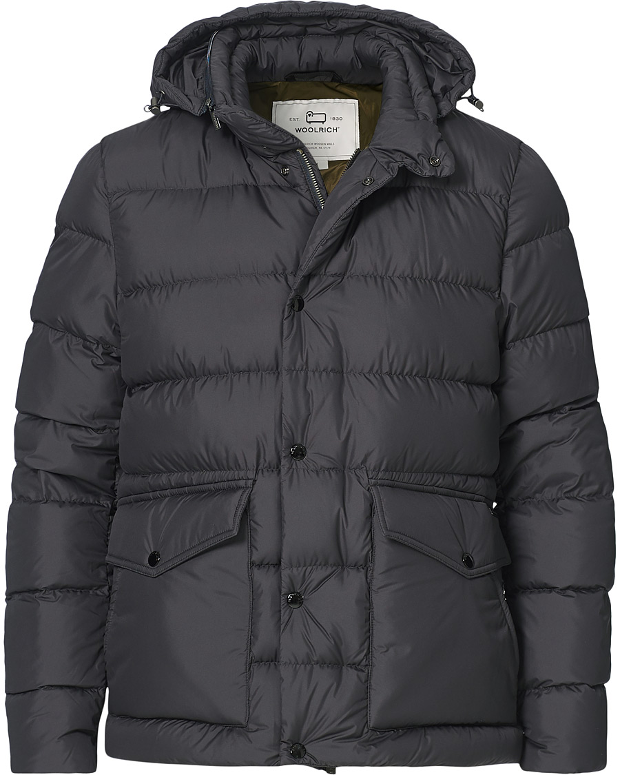 Heren | Jassen | Woolrich | Sierra Hooded Puffer Jacket Phantom