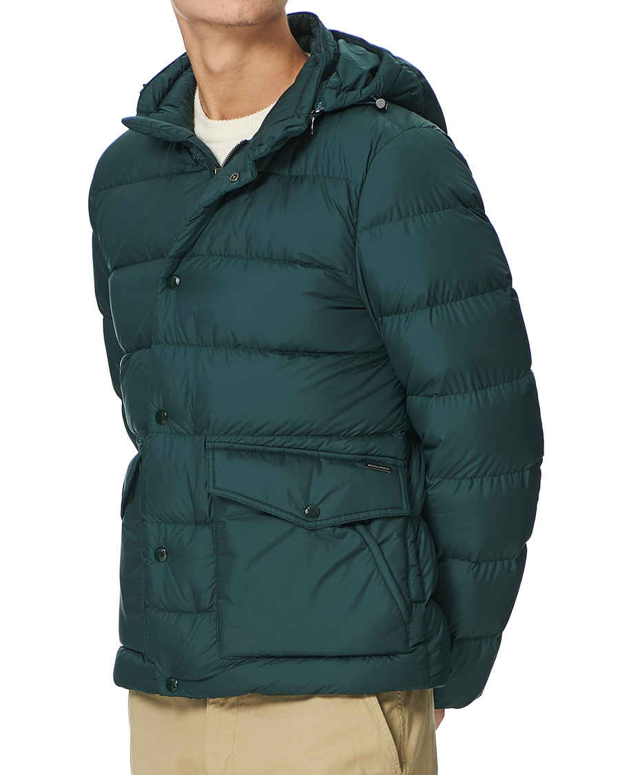 Heren | Jassen | Woolrich | Sierra Hooded Puffer Jacket Stand