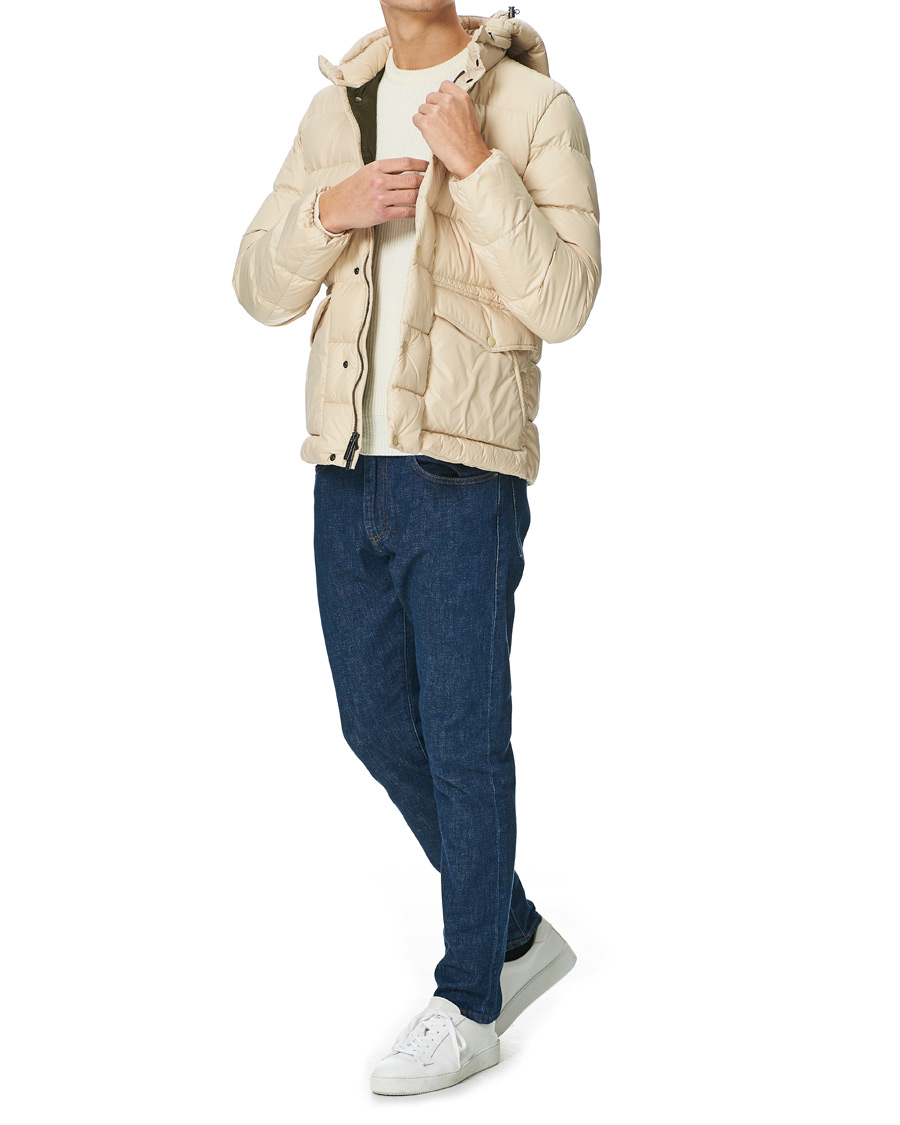 Heren | Jassen | Woolrich | Sierra Hooded Puffer Jacket Oat