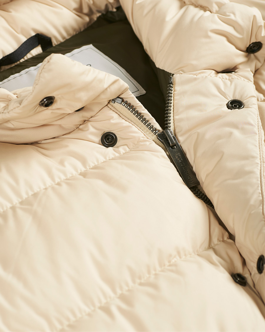 Heren | Jassen | Woolrich | Sierra Hooded Puffer Jacket Oat