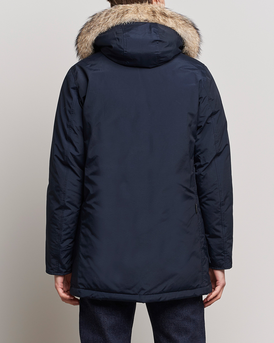 Heren | Jassen | Woolrich | Arctic Parka DF Melton Blue