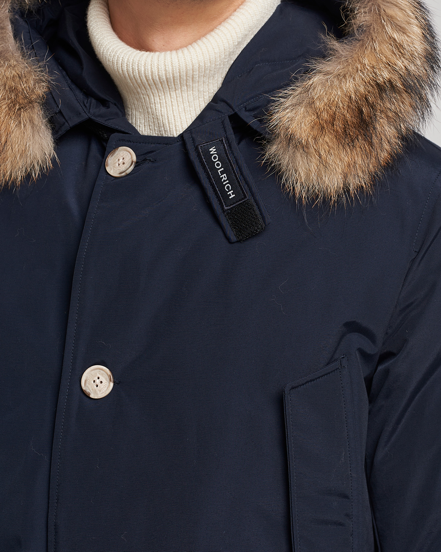 Heren | Jassen | Woolrich | Arctic Parka DF Melton Blue