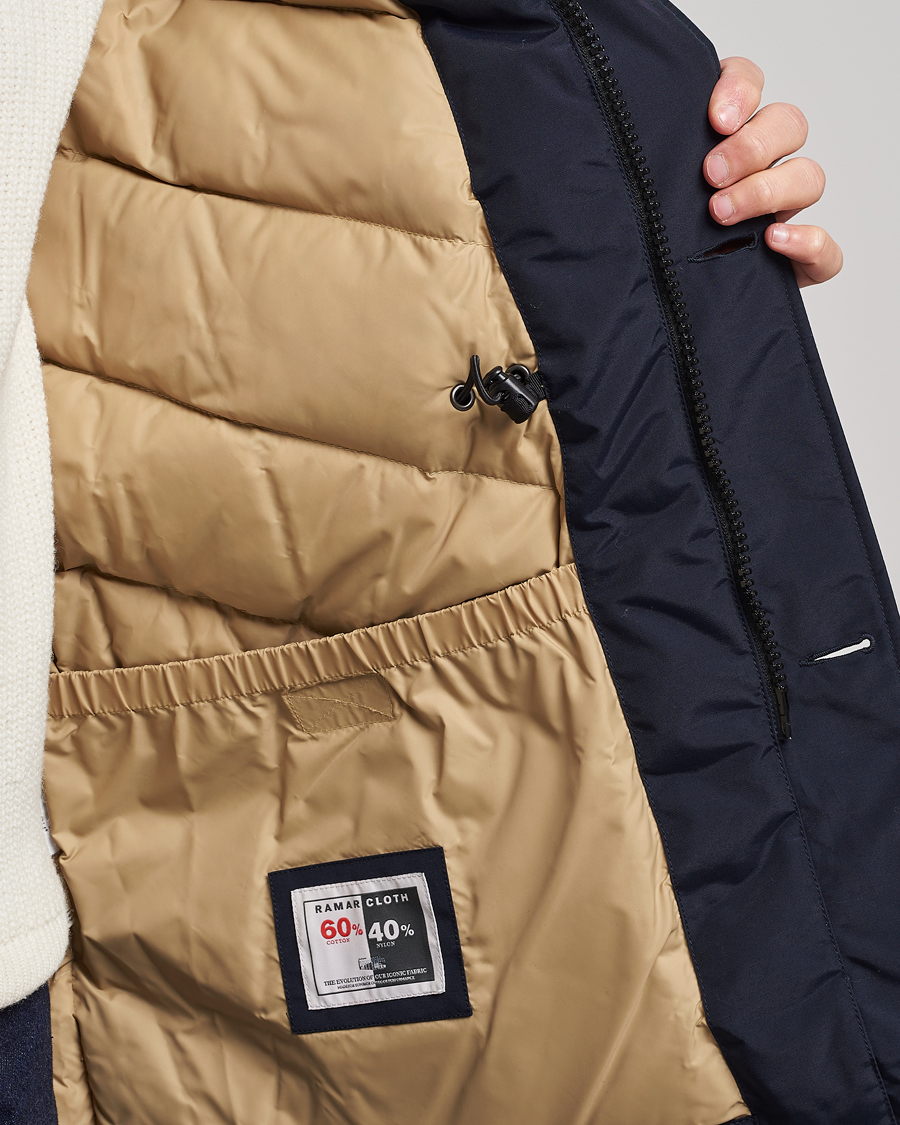 Heren | Jassen | Woolrich | Arctic Parka DF Melton Blue