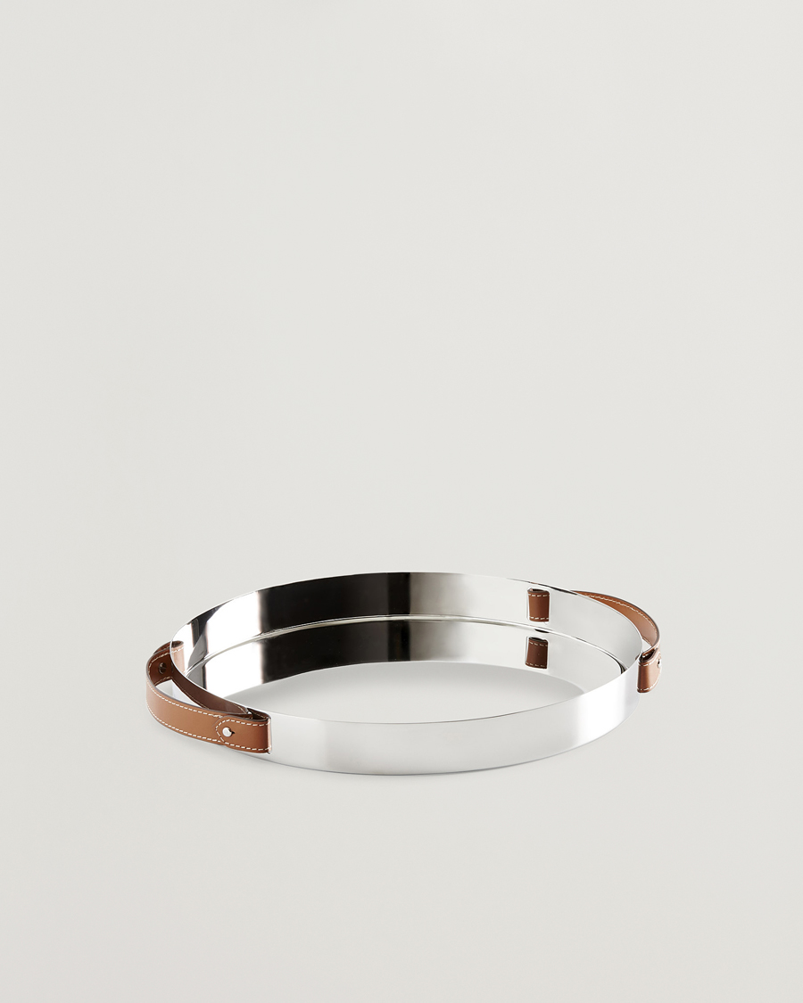 Heren | Thuis | Ralph Lauren Home | Wyatt Round Tray Silver