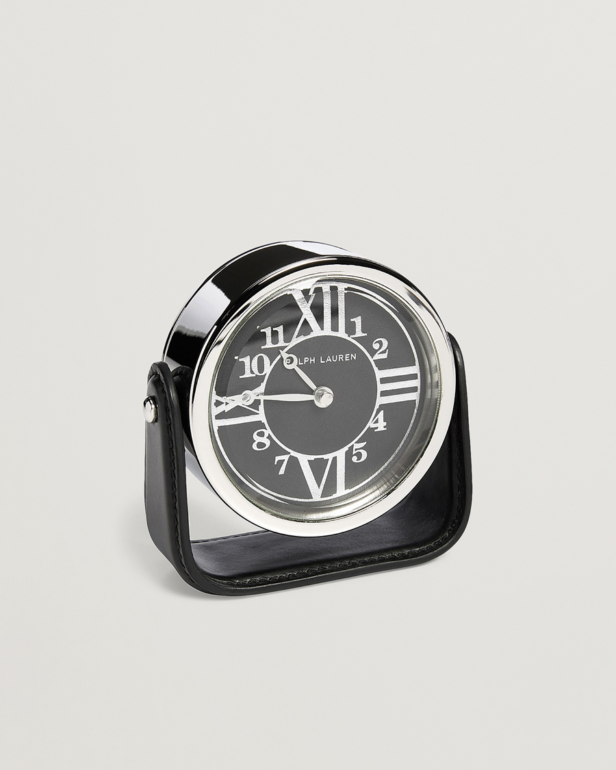 Heren | Decoratie | Ralph Lauren Home | Brennan Table Clock Black