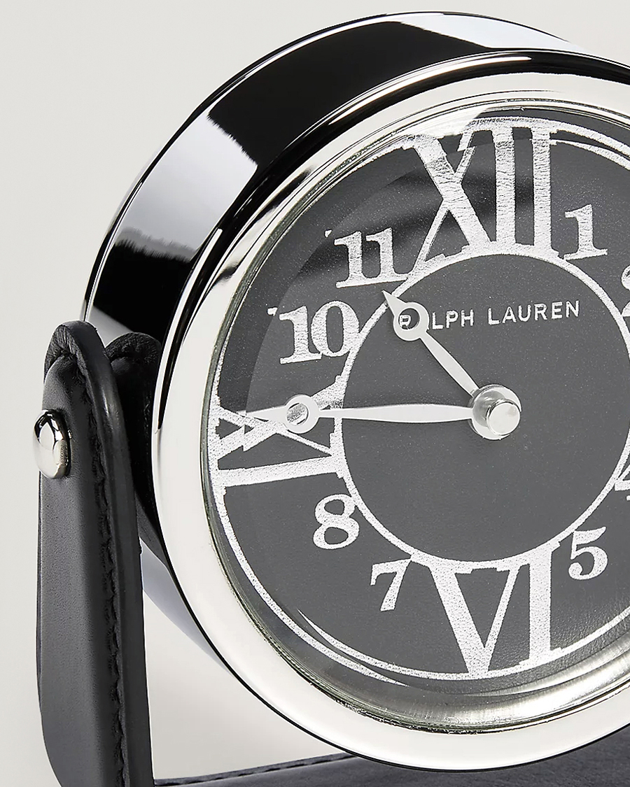 Heren | Thuis | Ralph Lauren Home | Brennan Table Clock Black