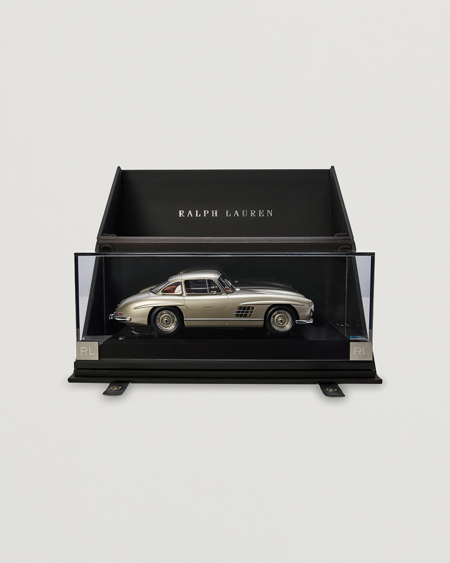 Heren | Decoratie | Ralph Lauren Home | 1955 Mercedes Gullwing Coupe Model Car Silver