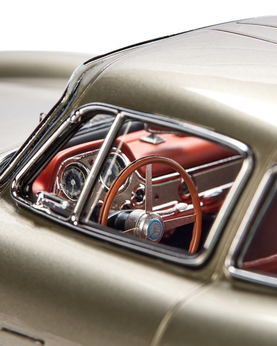 Heren | Decoratie | Ralph Lauren Home | 1955 Mercedes Gullwing Coupe Model Car Silver