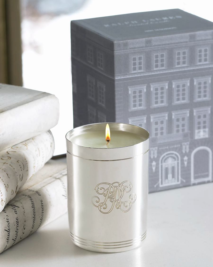 Heren | Loungewear | Ralph Lauren Home | 888 Madison Flagship Single Wick Candle Silver