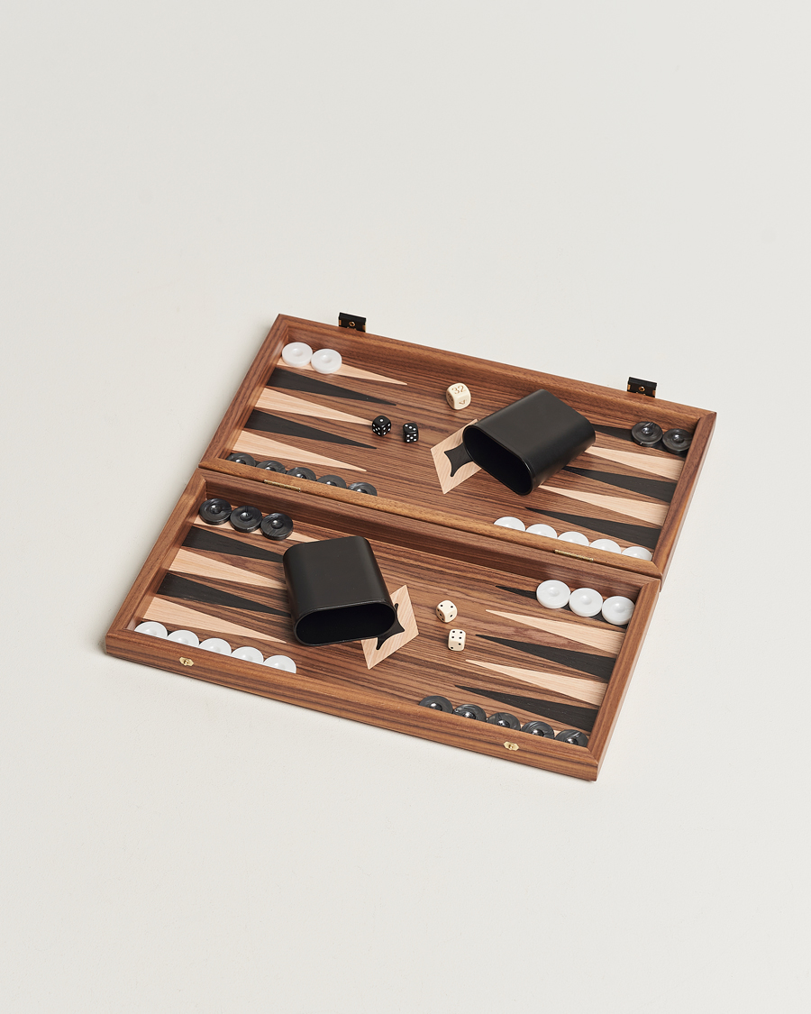 Heren | Lifestyle | Manopoulos | Walnut Chess & Backgammon