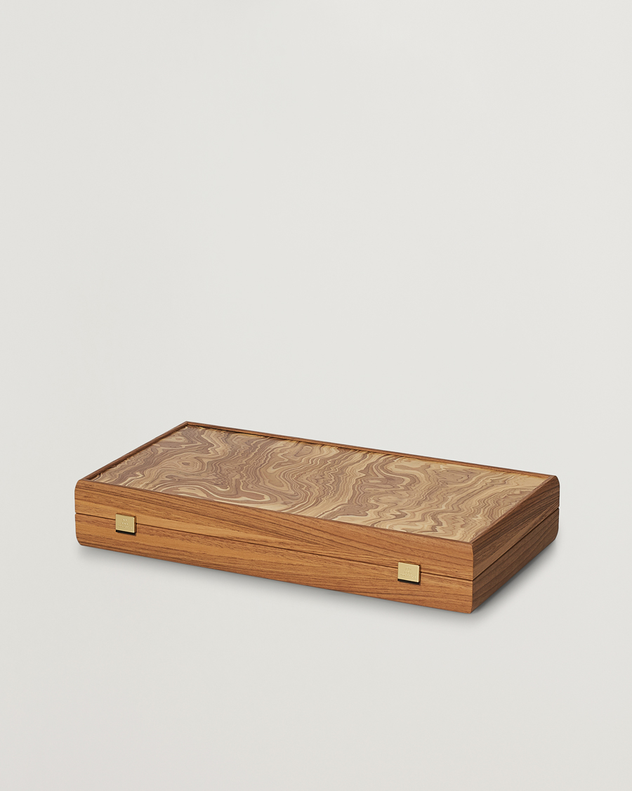 Herr | Spel & fritid | Manopoulos | Olive Burl Large Backgammon