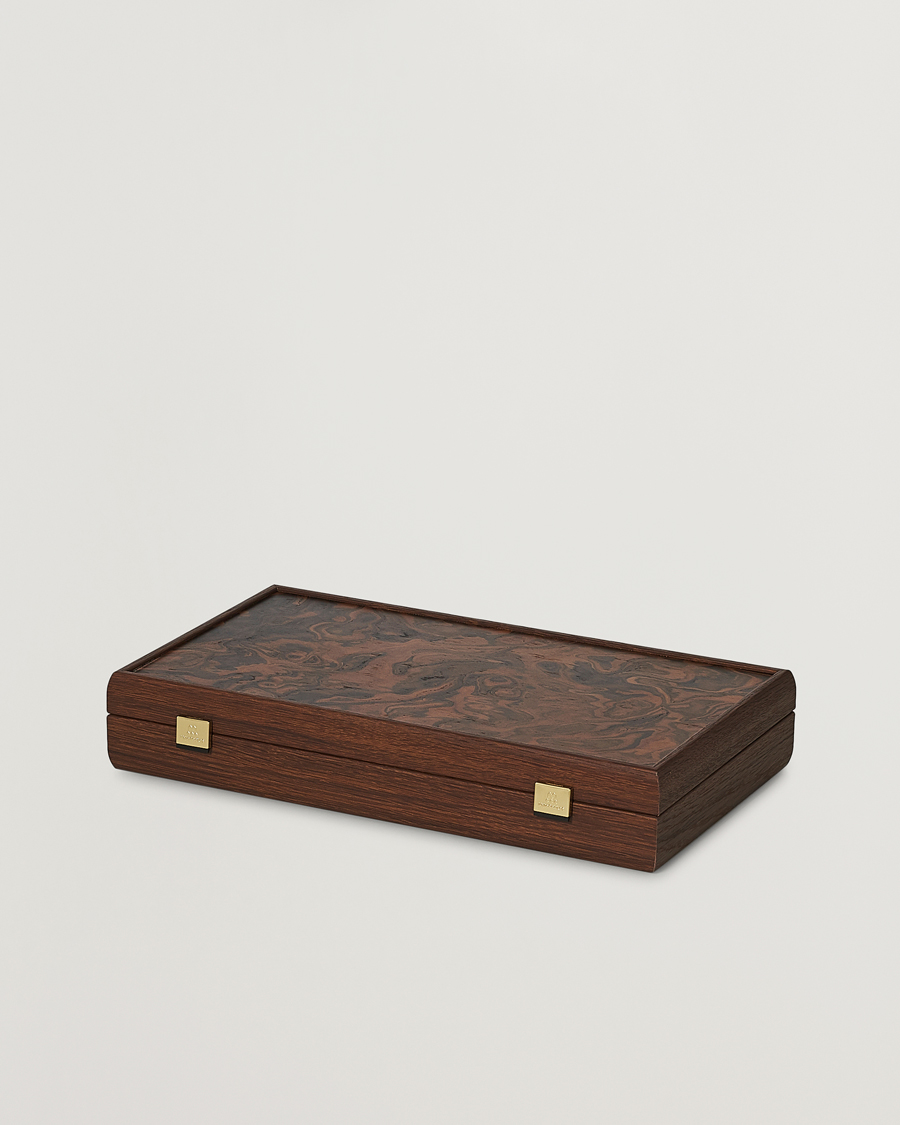 Heren |  | Manopoulos | Walnut Burl Poker Case