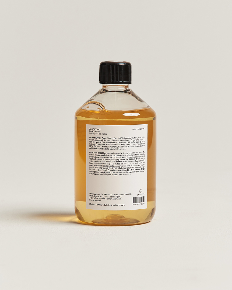 Heren | Huidverzorging | Frama | Apothecary Hand Wash Refill 500ml
