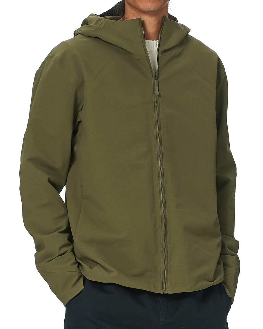 Heren | Jassen | Arc'teryx Veilance | Isogon MX Hooded Jacket Olive