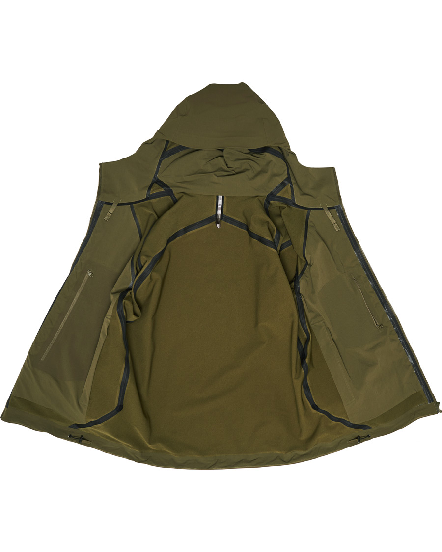Heren | Jassen | Arc'teryx Veilance | Isogon MX Hooded Jacket Olive