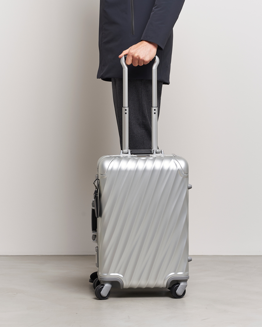 Heren | TUMI | TUMI | International Carry-on Aluminum Trolley Silver