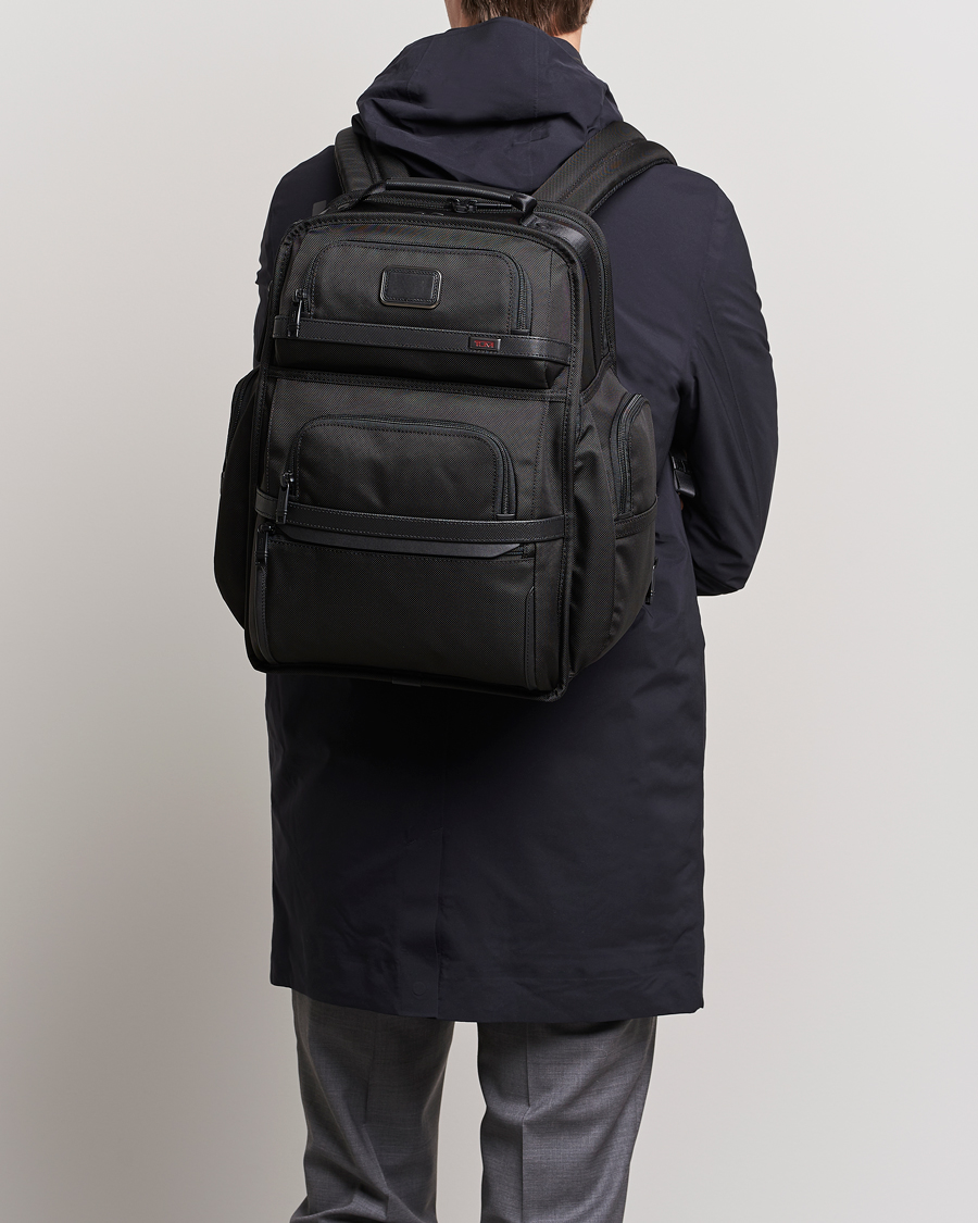 Heren | Tassen | TUMI | Alpha 3 Breif Backpack Black