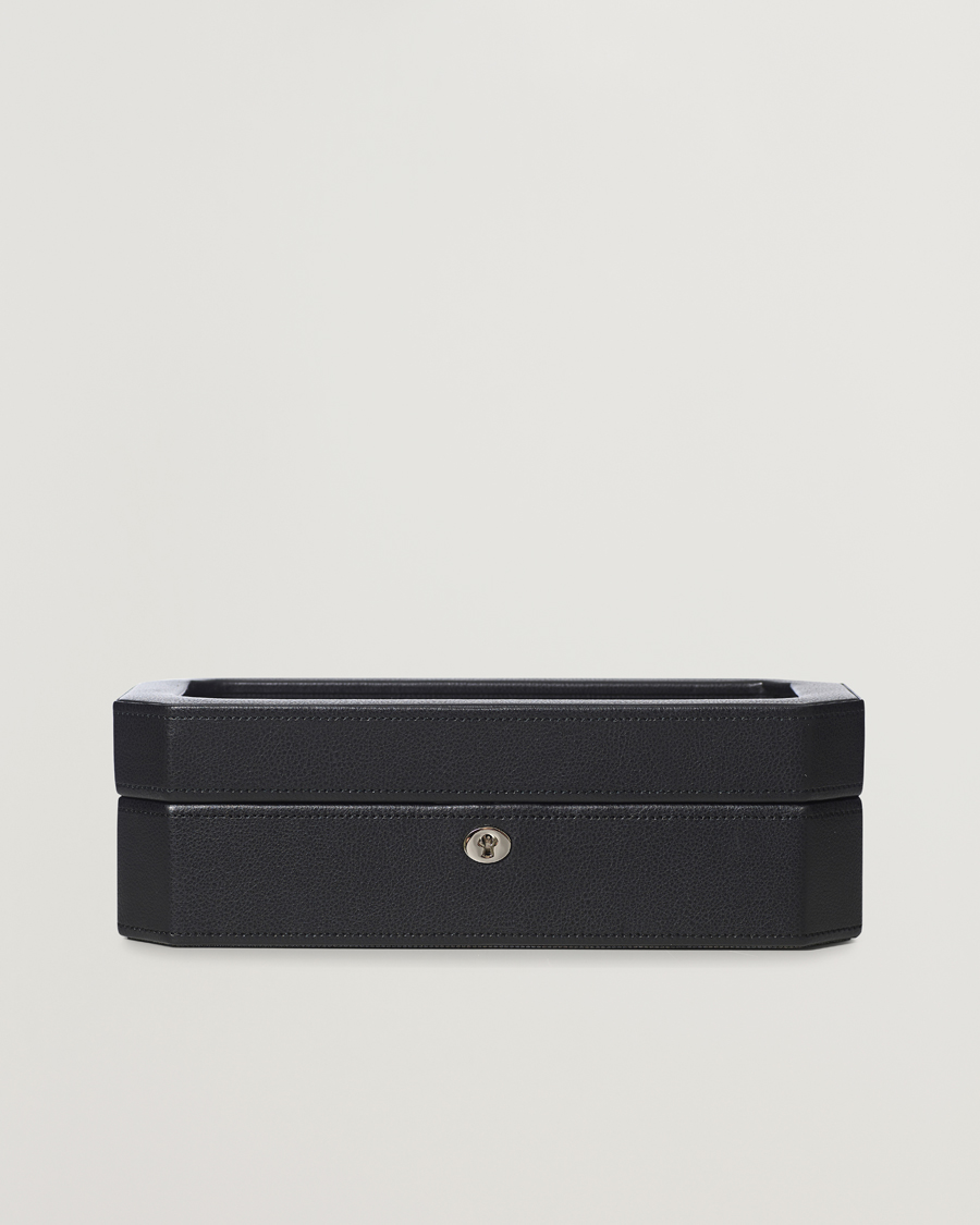 Heren | Lifestyle | WOLF | Windsor 5 Piece Watch Box Black/Grey