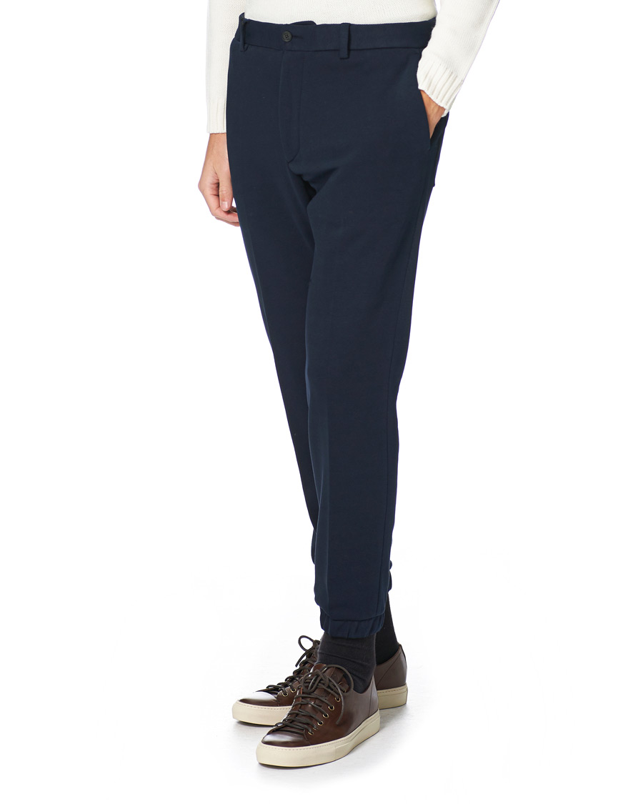 Heren | Broeken | Briglia 1949 | Active Jersey Dress Sweatpants Navy