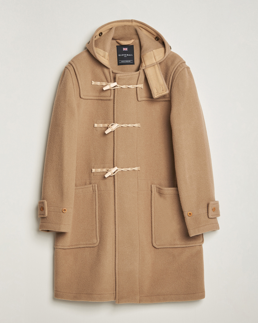 Heren | Jassen | Gloverall | 575 Monty Original Duffle Coat Camel