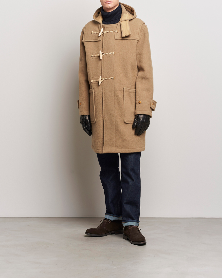 Heren | Jassen | Gloverall | 575 Monty Original Duffle Coat Camel