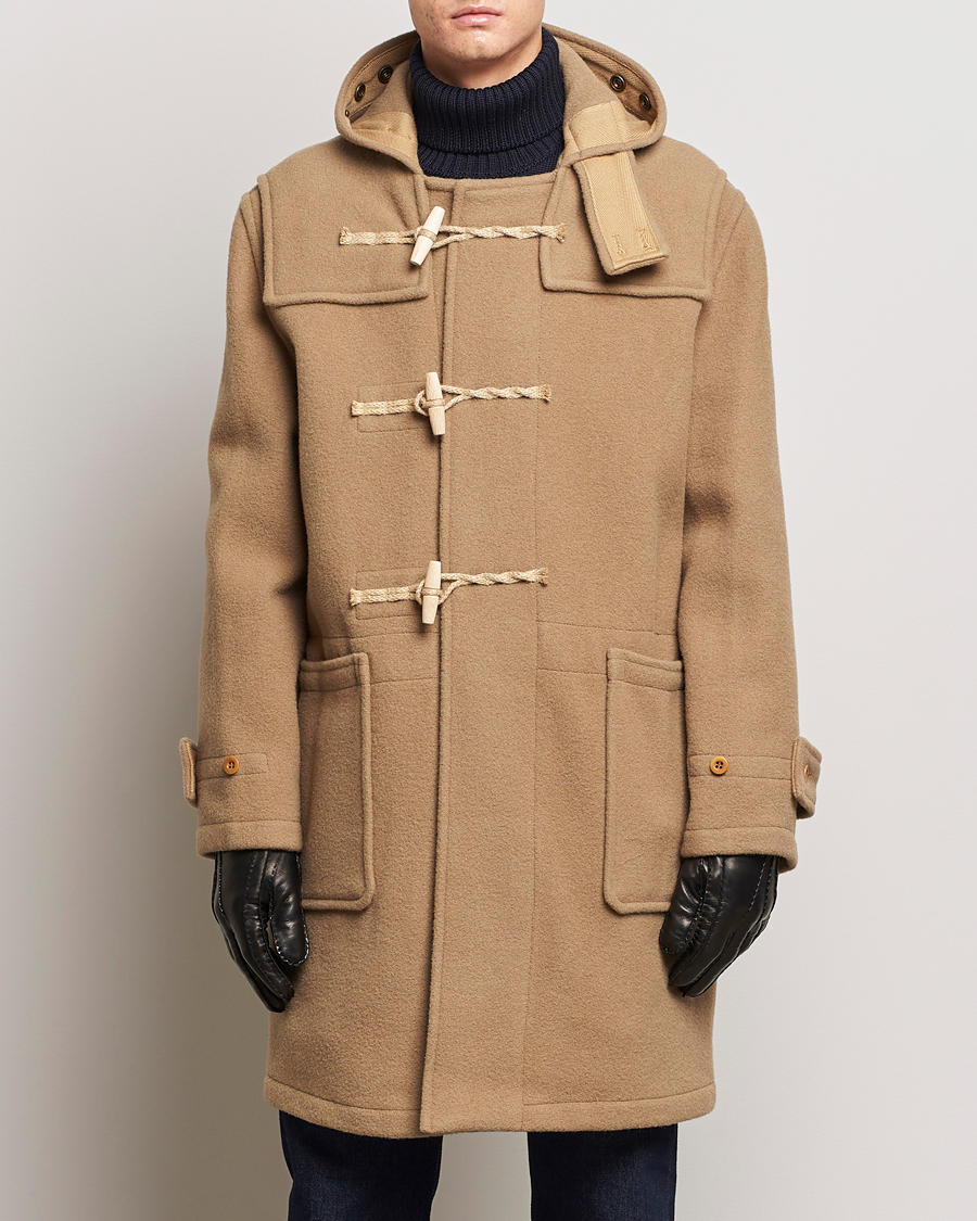 Heren | Jassen | Gloverall | 575 Monty Original Duffle Coat Camel
