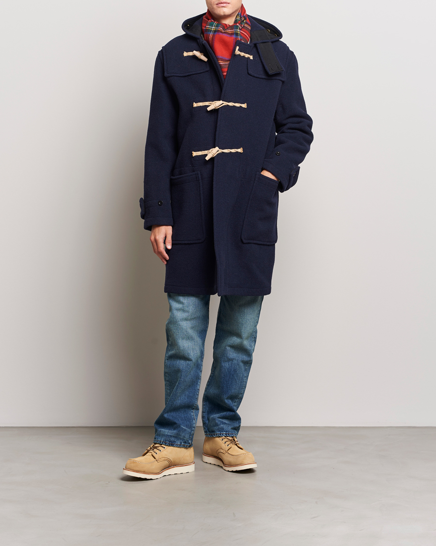 Heren | Jassen | Gloverall | 575 Monty Original Duffle Coat Navy