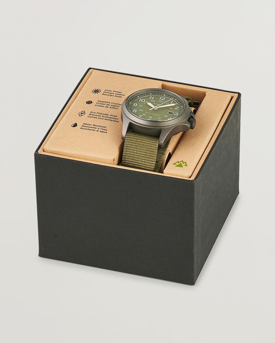 Heren | Timex Field Post Solar Watch 41mm Green Dial | Timex | Field Post Solar Watch 41mm Green Dial