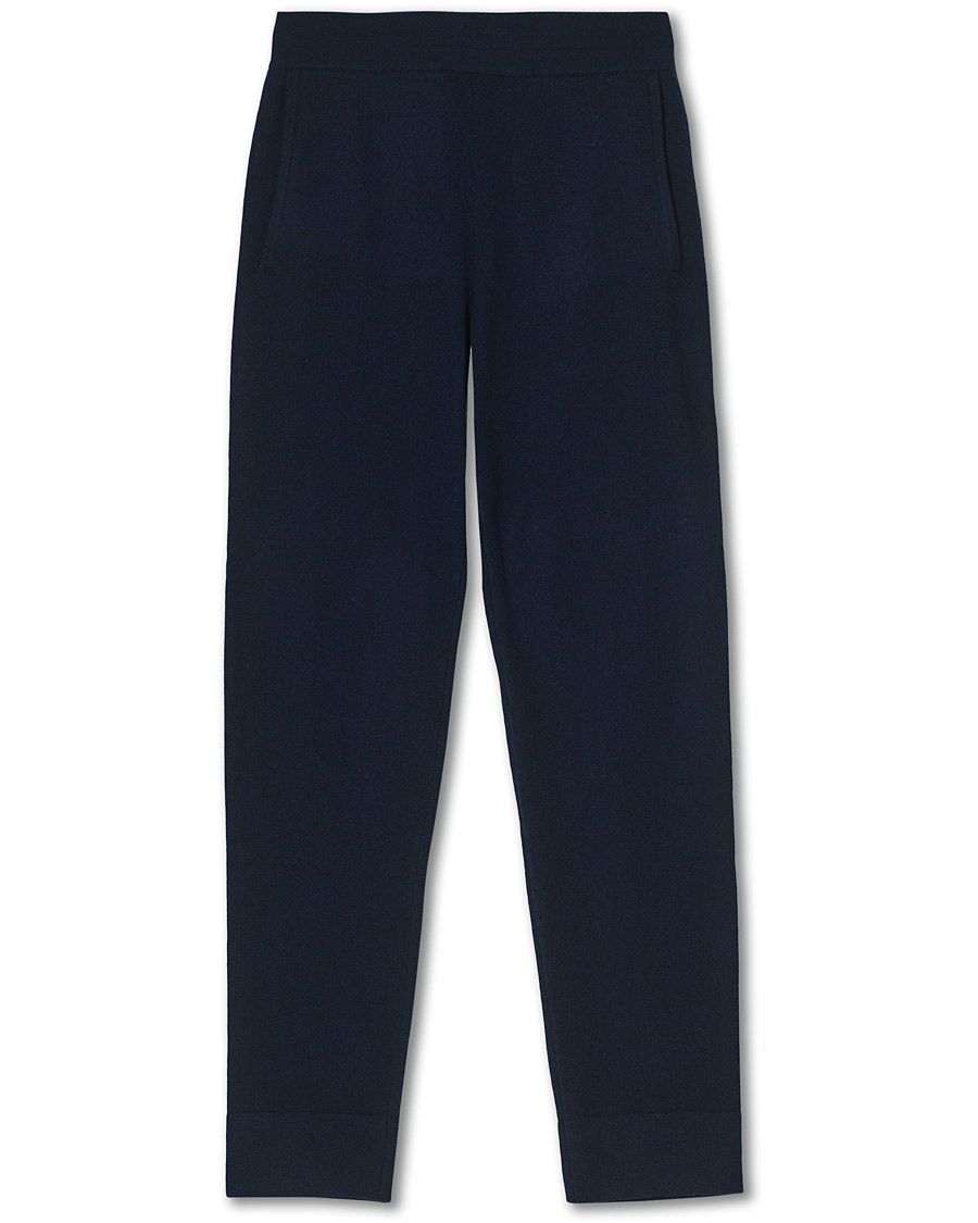 Heren | Broeken | People's Republic of Cashmere | Cashmere Sweatpants Navy