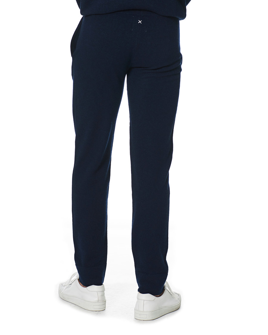 Heren | Broeken | People's Republic of Cashmere | Cashmere Sweatpants Navy