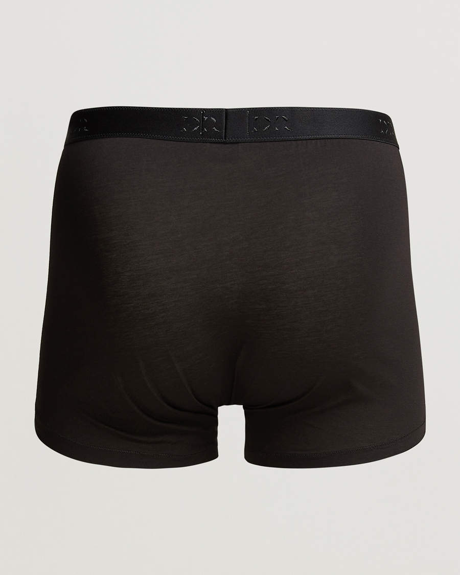 Heren | Loungewear | Derek Rose | Pima Cotton Stretch Trunk Black