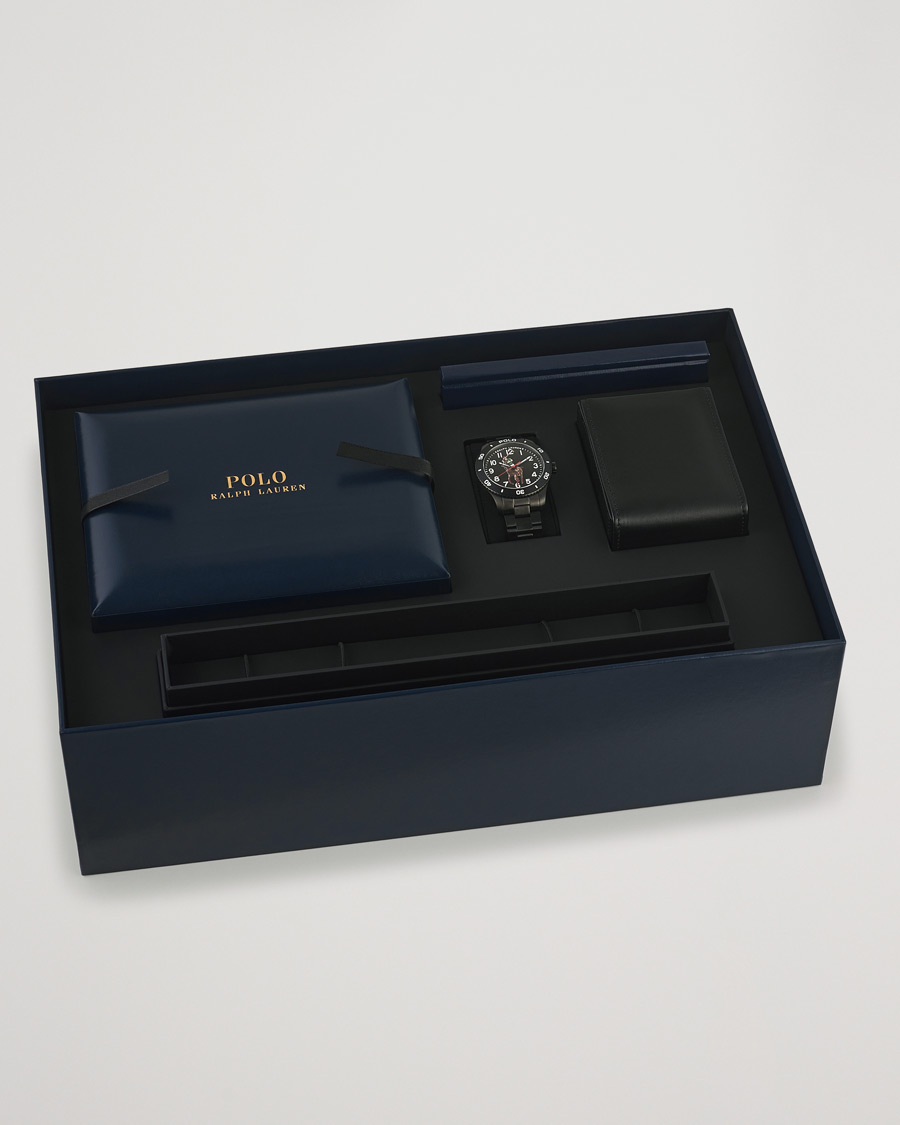 Heren | Polo Ralph Lauren 42mm Automatic Pony Player Black Dial | Polo Ralph Lauren | 42mm Automatic Pony Player Black Dial