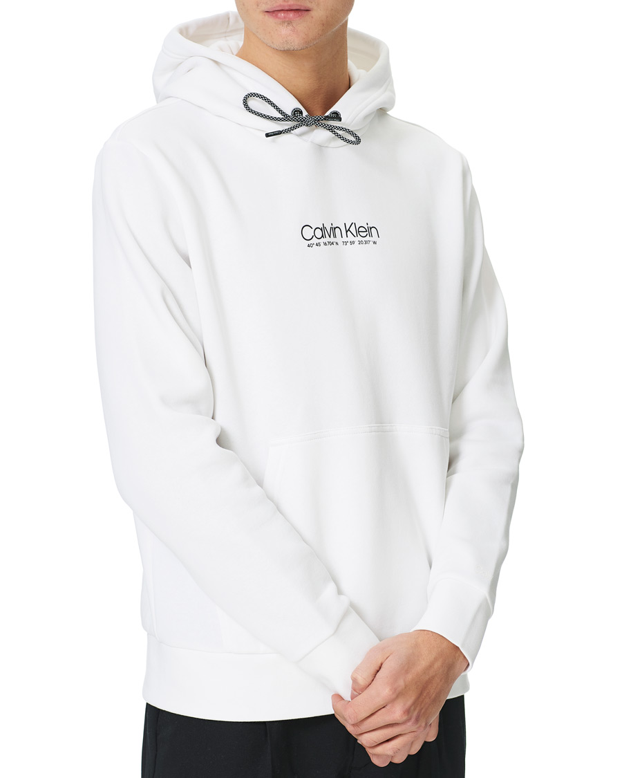 Heren | Truien | Calvin Klein | Coordintaes Logo Hoodie White
