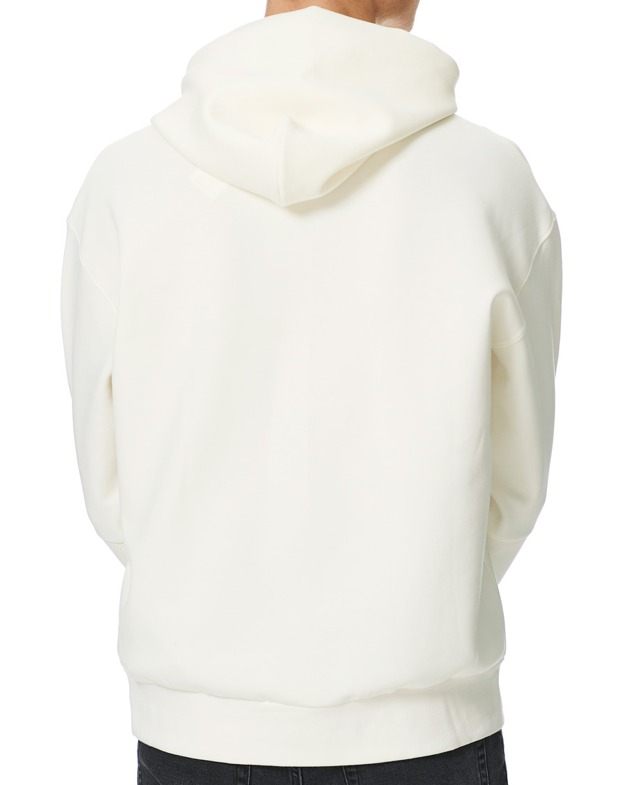 Heren | Truien | Calvin Klein | Comfort Debossed Logo Hoodie White