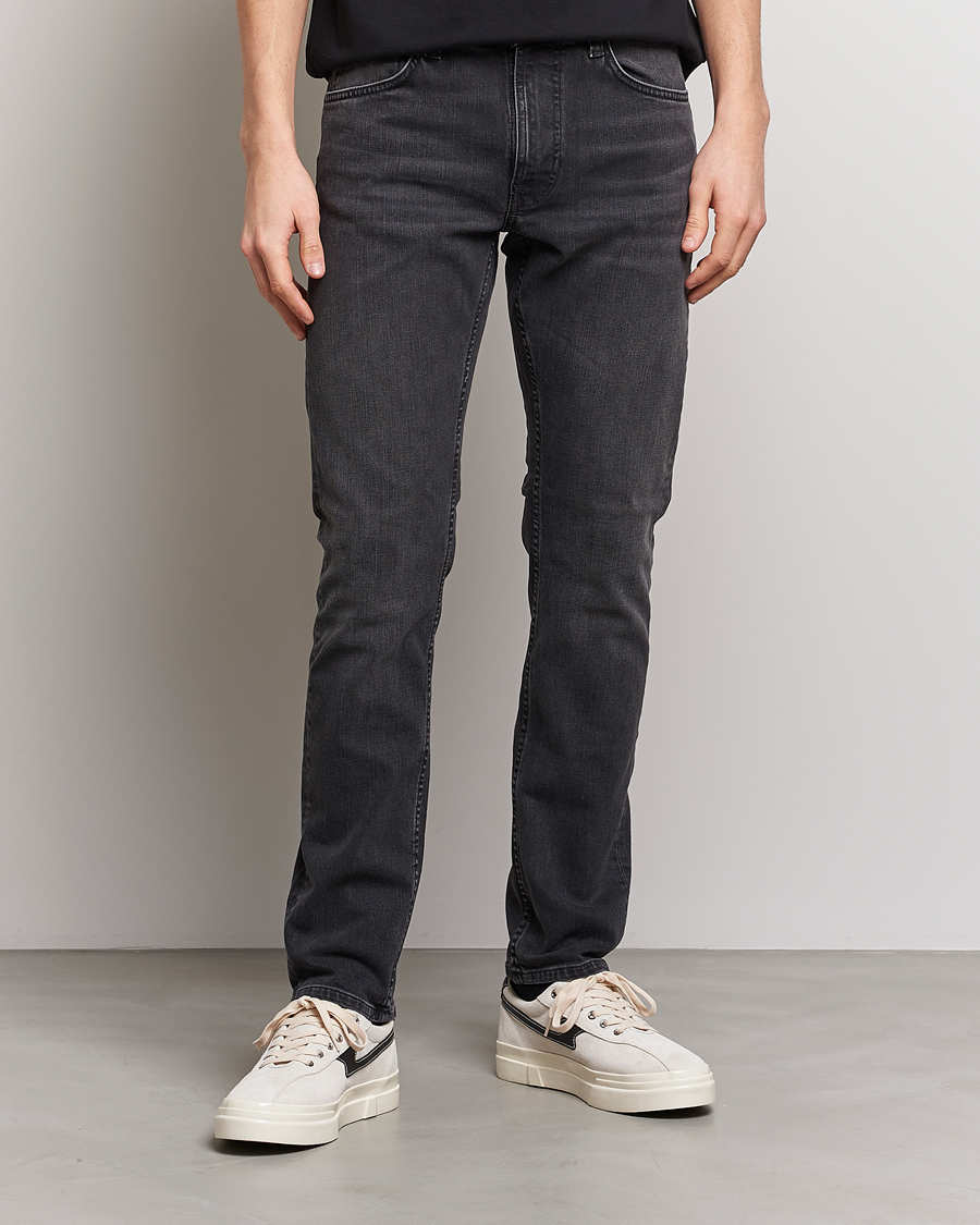 Heren | Slim fit | Nudie Jeans | Lean Dean Jeans Black Eyes