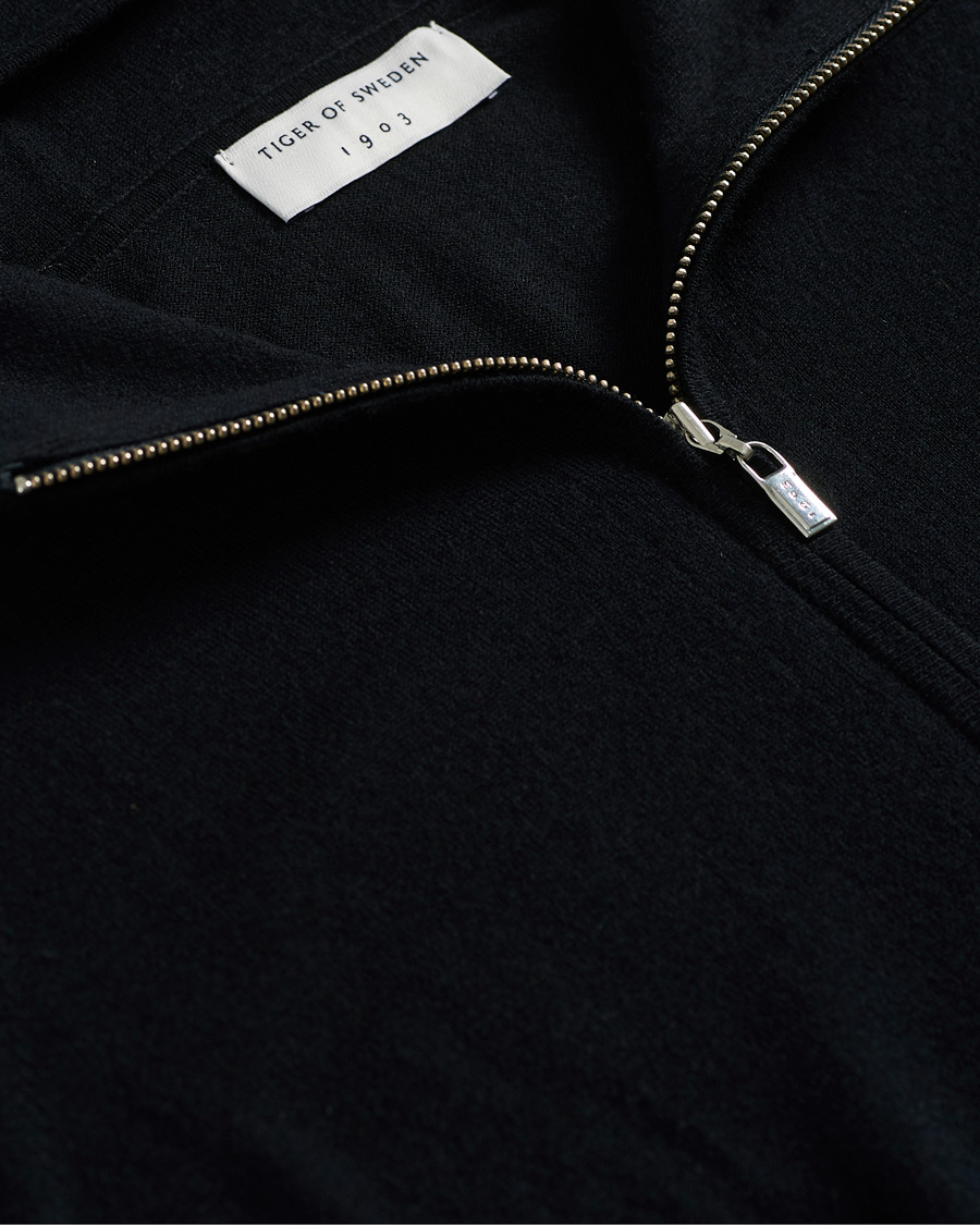 Heren | Truien | Tiger of Sweden | Navette Knitted Merino Sweater Dark Navy