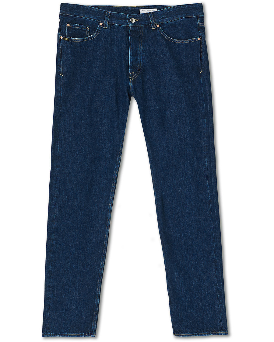 Heren | Jeans | Tiger of Sweden | Nico Cotton Jeans Blue