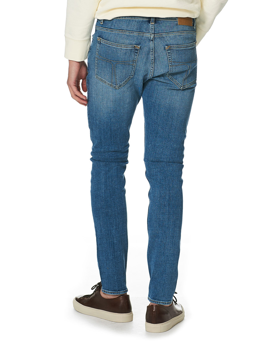 Heren | Jeans | Tiger of Sweden | Evolve Cotton Jeans Medium Blue