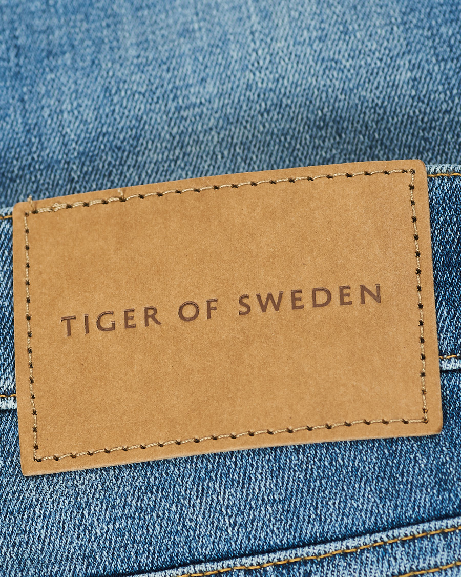 Heren | Jeans | Tiger of Sweden | Evolve Cotton Jeans Medium Blue