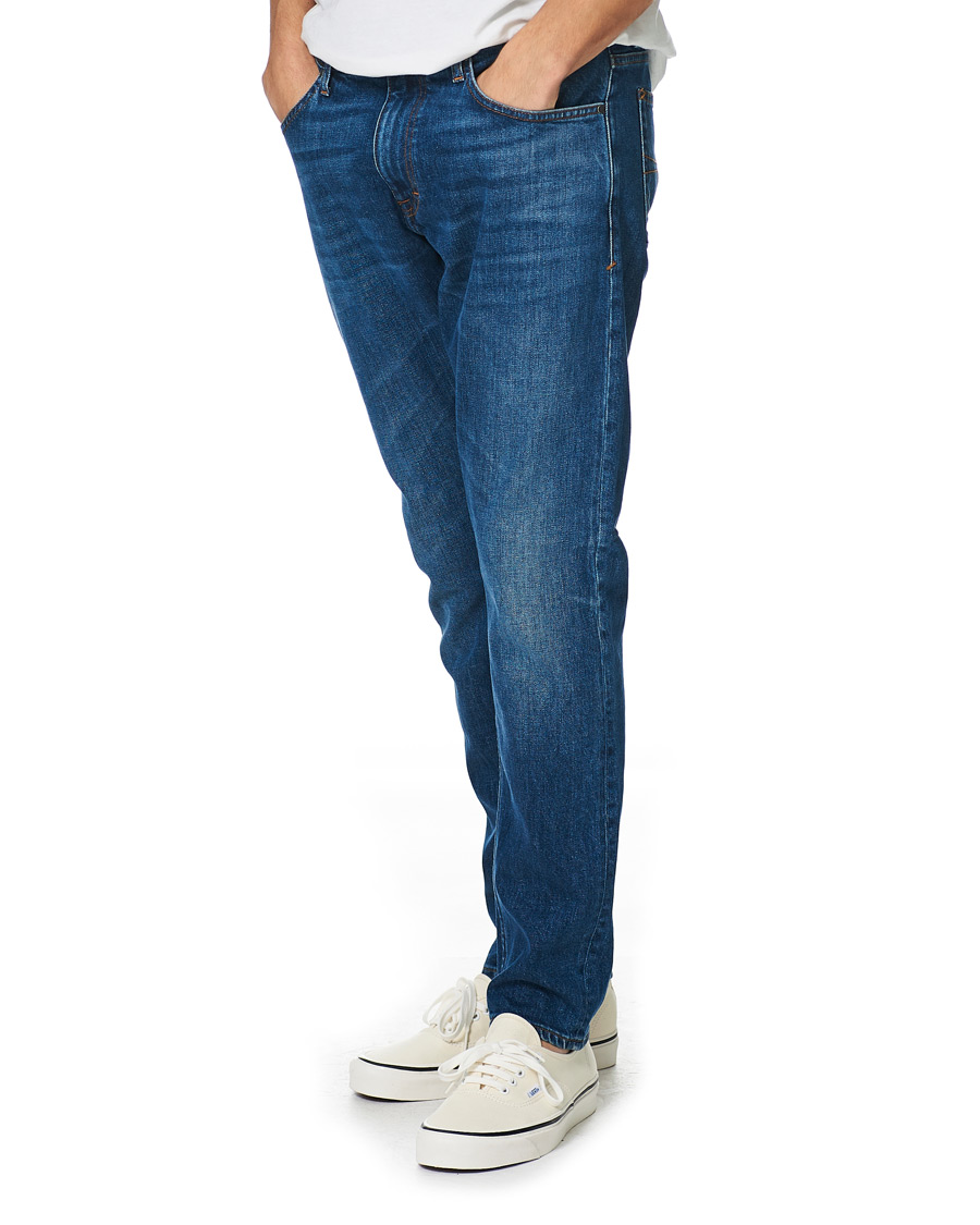 Heren | Jeans | Tiger of Sweden | Pistolero Cotton Jeans Blue