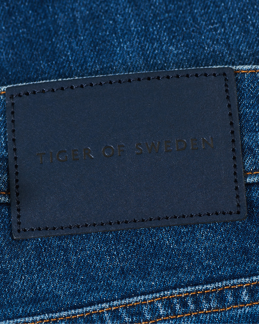 Heren | Jeans | Tiger of Sweden | Pistolero Cotton Jeans Blue