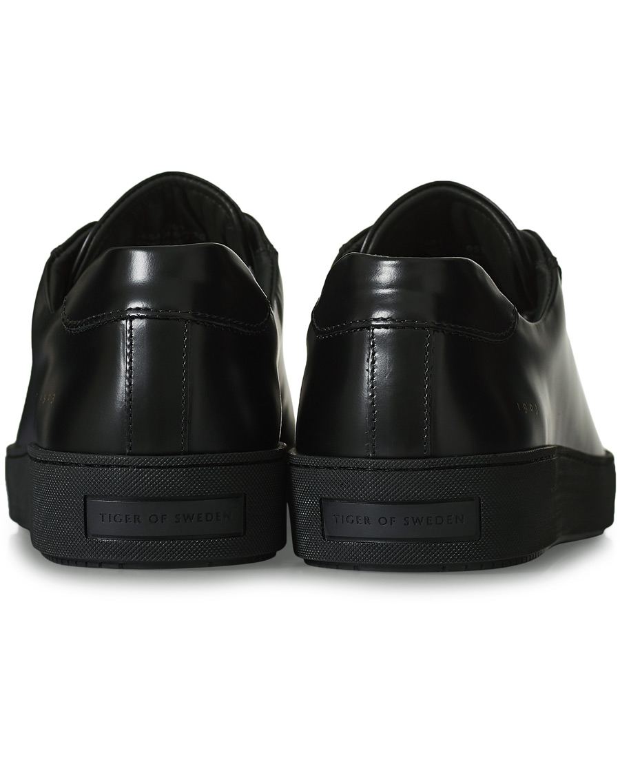 Heren | Tiger of Sweden Salas Leather Sneaker Black | Tiger of Sweden | Salas Leather Sneaker Black