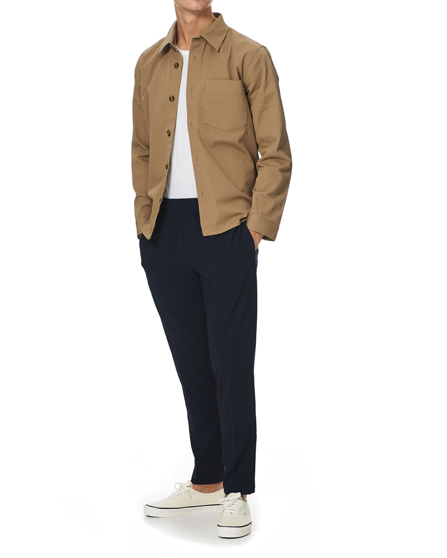 Heren | Overhemden | NN07 | Peter Cotton Overshirt Khaki