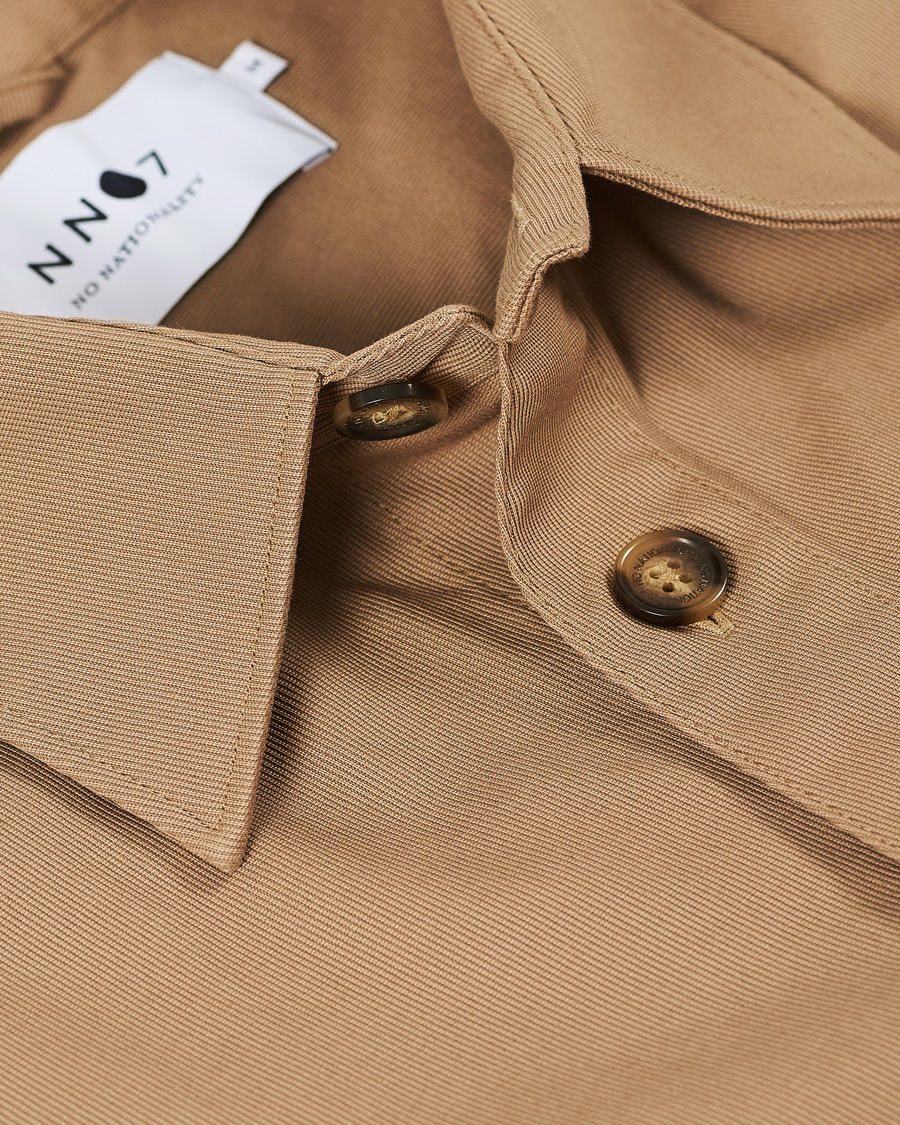 Heren | Overhemden | NN07 | Peter Cotton Overshirt Khaki