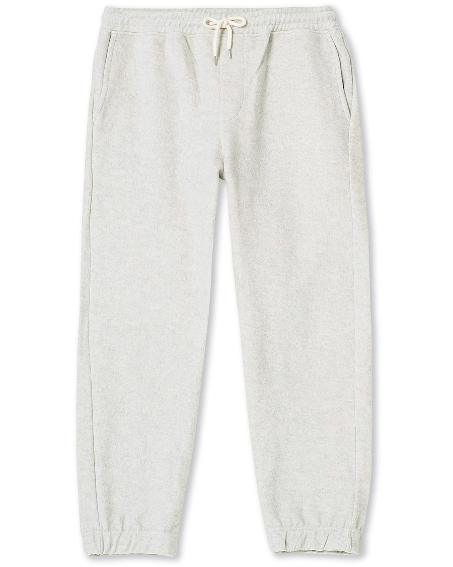 Heren | Broeken | NN07 | Fred Cotton Fleece Sweatpants Light Grey