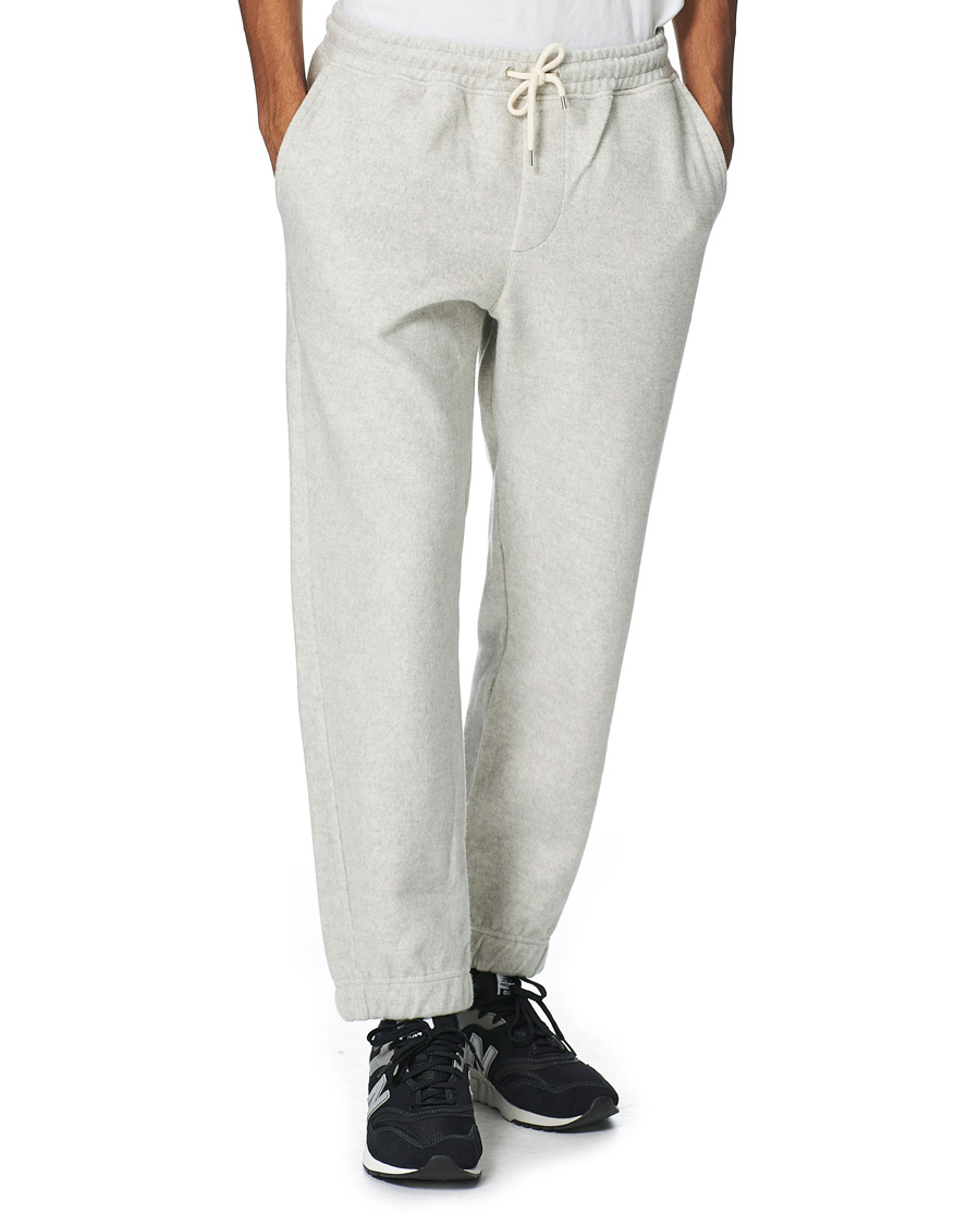 Heren | Broeken | NN07 | Fred Cotton Fleece Sweatpants Light Grey