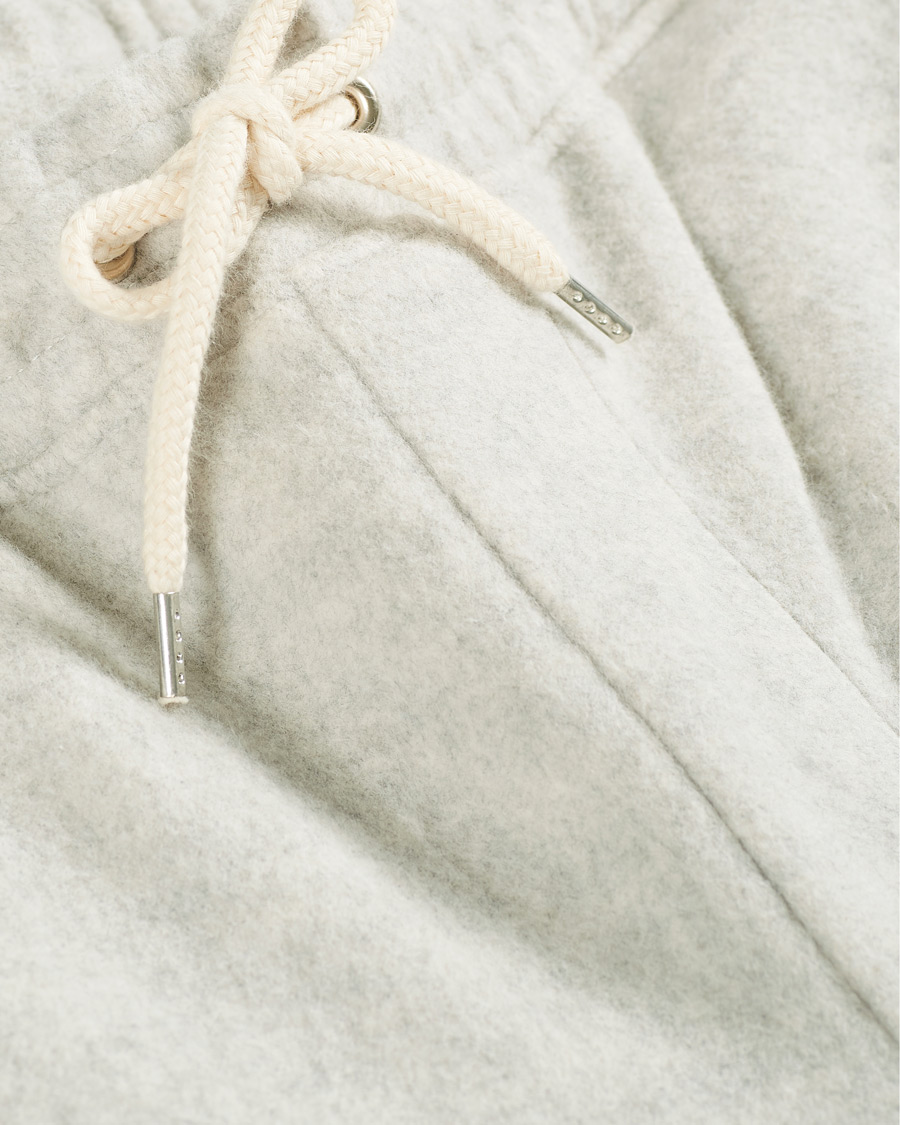 Heren | Broeken | NN07 | Fred Cotton Fleece Sweatpants Light Grey